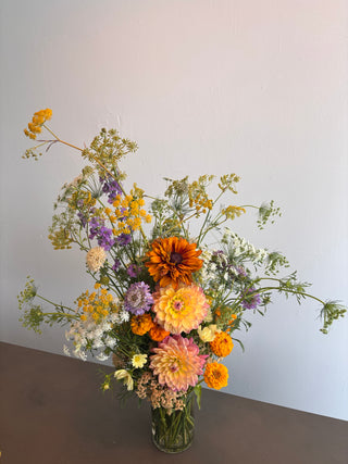 Wildflowers bouquet los angeles, seasonal wildflowers for delivery in los angeles, wildfloral bouquet, locally grown flowers los angeles