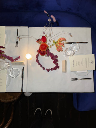 SET OF ABSTRACT BUD VASES