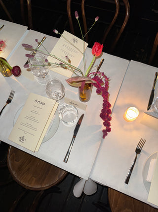 SET OF ABSTRACT BUD VASES