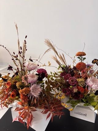 Fall flower arrangements