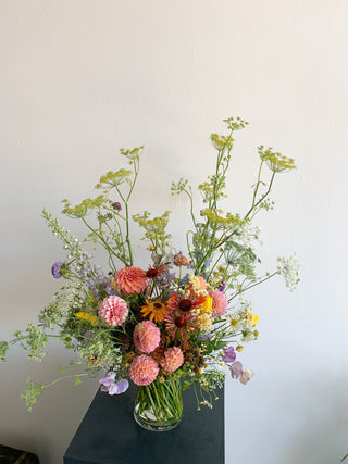dahlias and other seasonal wildflowers by wildstems los angeles
