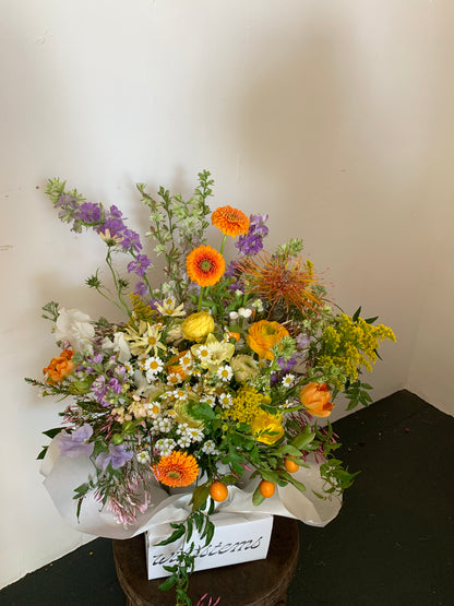 Pretty wildflowers by WILDSTEMS Los Angeles florist