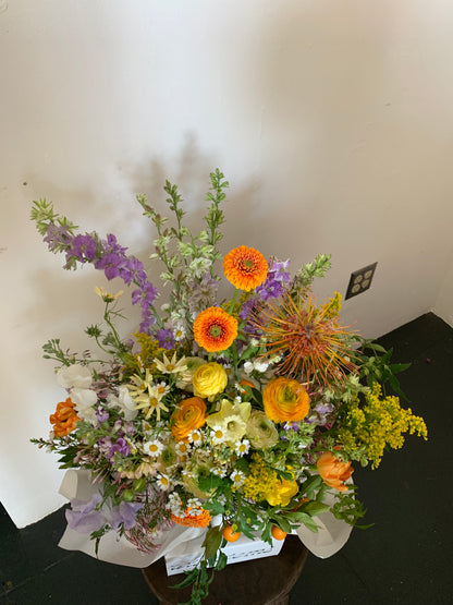 Pretty wildflowers by WILDSTEMS Los Angeles florist