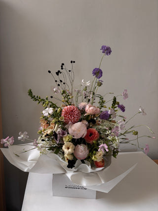 Peonies, dahlias and wildflowers for delivery in los angeles by wildstems Artful florals