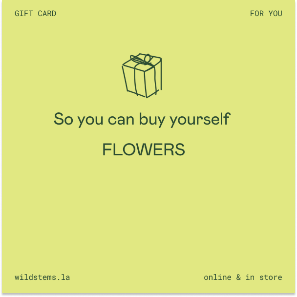 WILDSTEMS 🌸  GIFT CARD